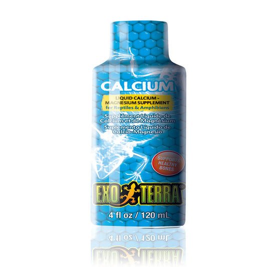 Exo Terra Calcium Liquid Supplement 120ml - Bermondsey Exotics