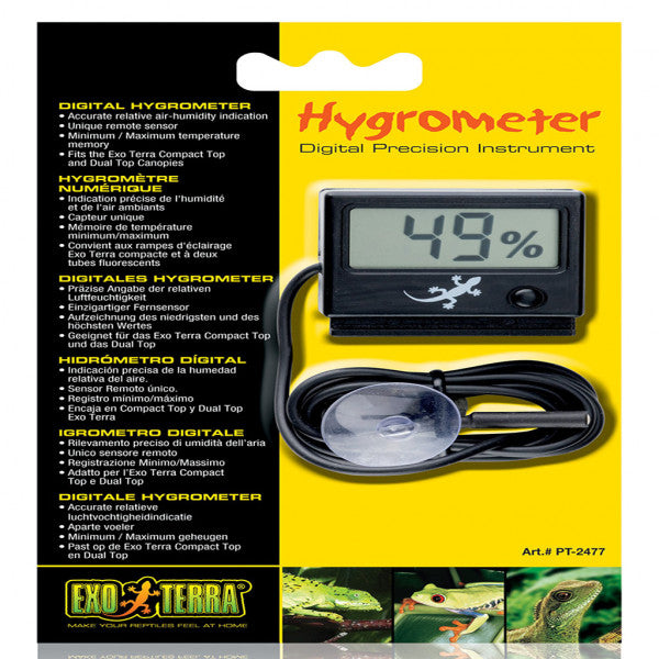 Exo Terra Digital Hygrometer - Bermondsey Exotics