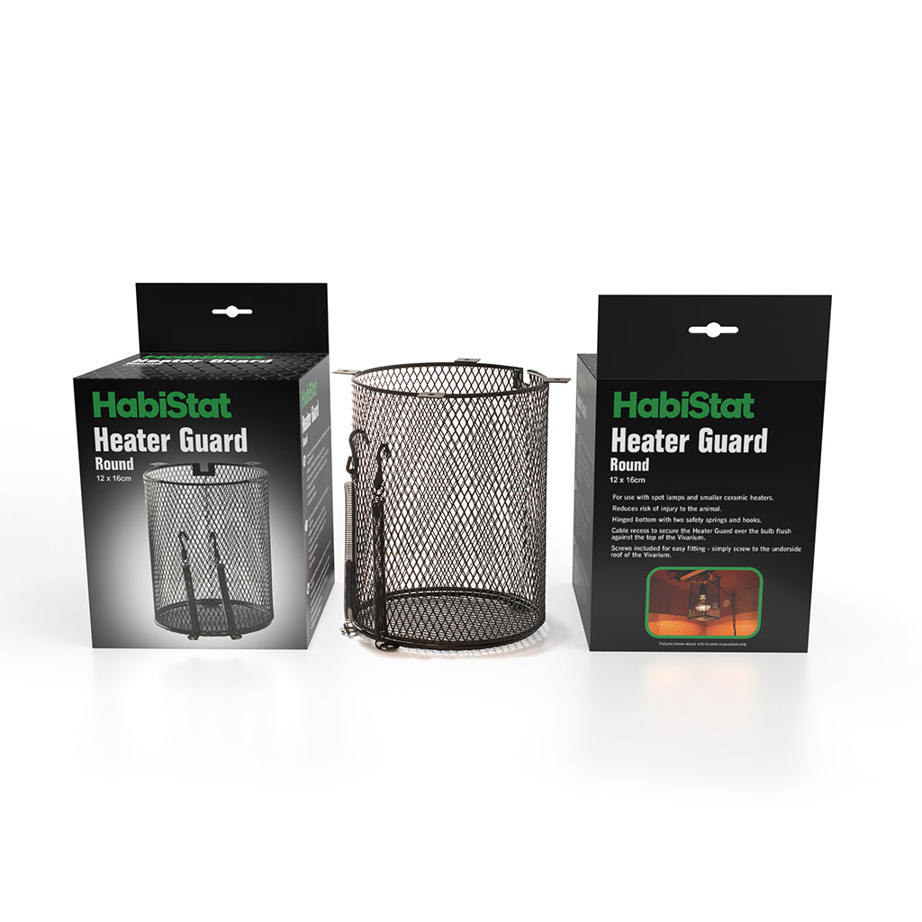 HabiStat Heater Guard - Round (12 x 16cm) - Bermondsey Exotics