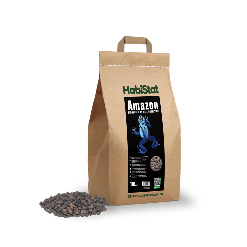 HabiStat Amazon Sinking Clay Ball Filtration Substrate 10 Litres - Bermondsey Exotics