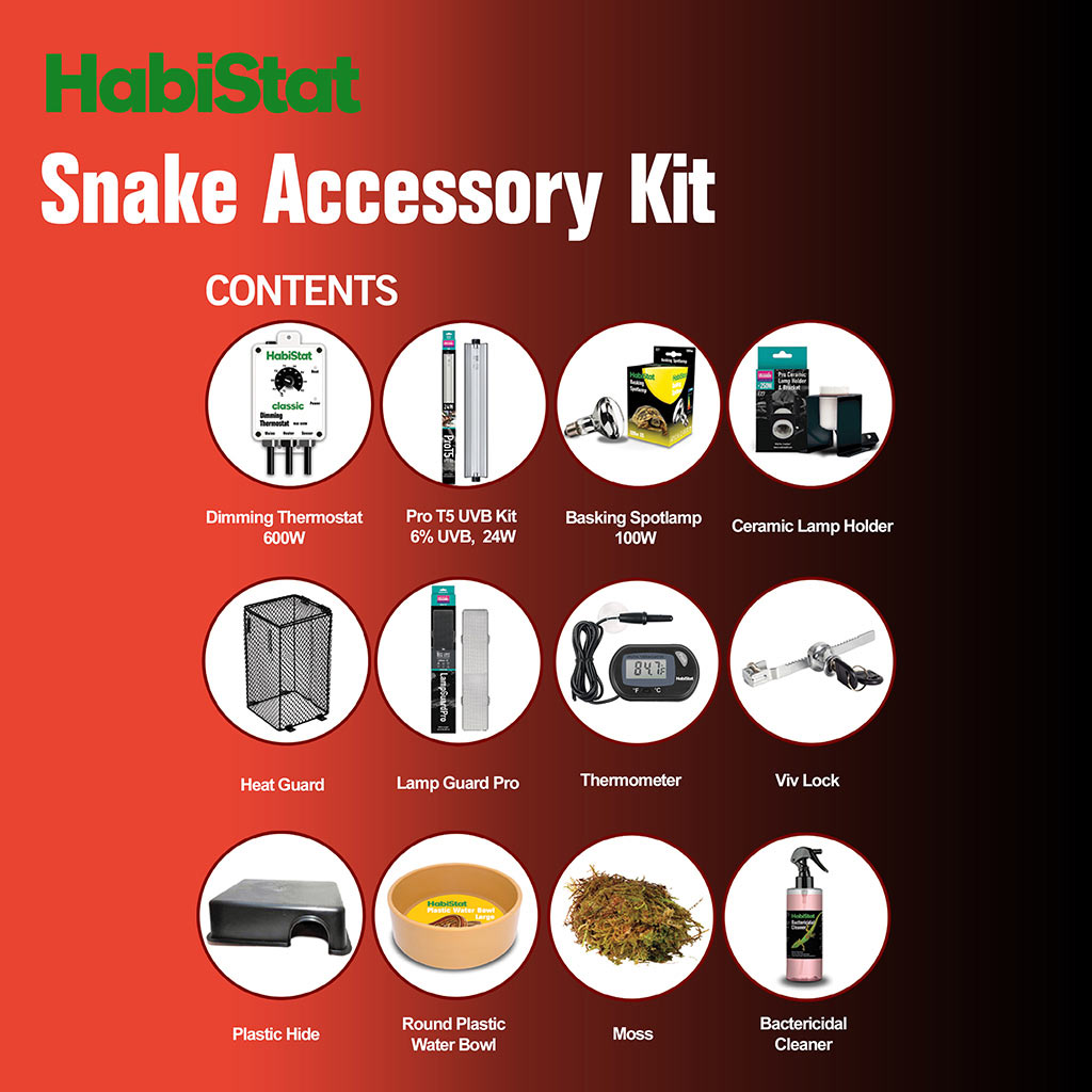 HabiStat Snake Accessory Kit - Bermondsey Exotics