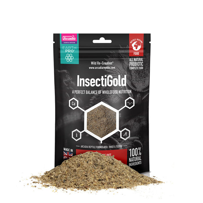 Arcadia Earth Pro InsectiGold 300g - Bermondsey Exotics