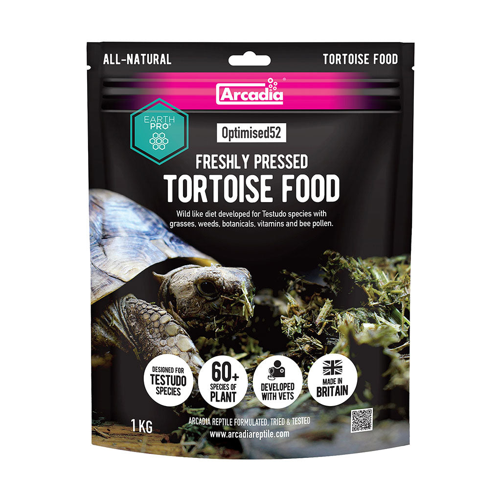 Arcadia Reptile EarthPro Optimised52 Tortoise Food - Bermondsey Exotics