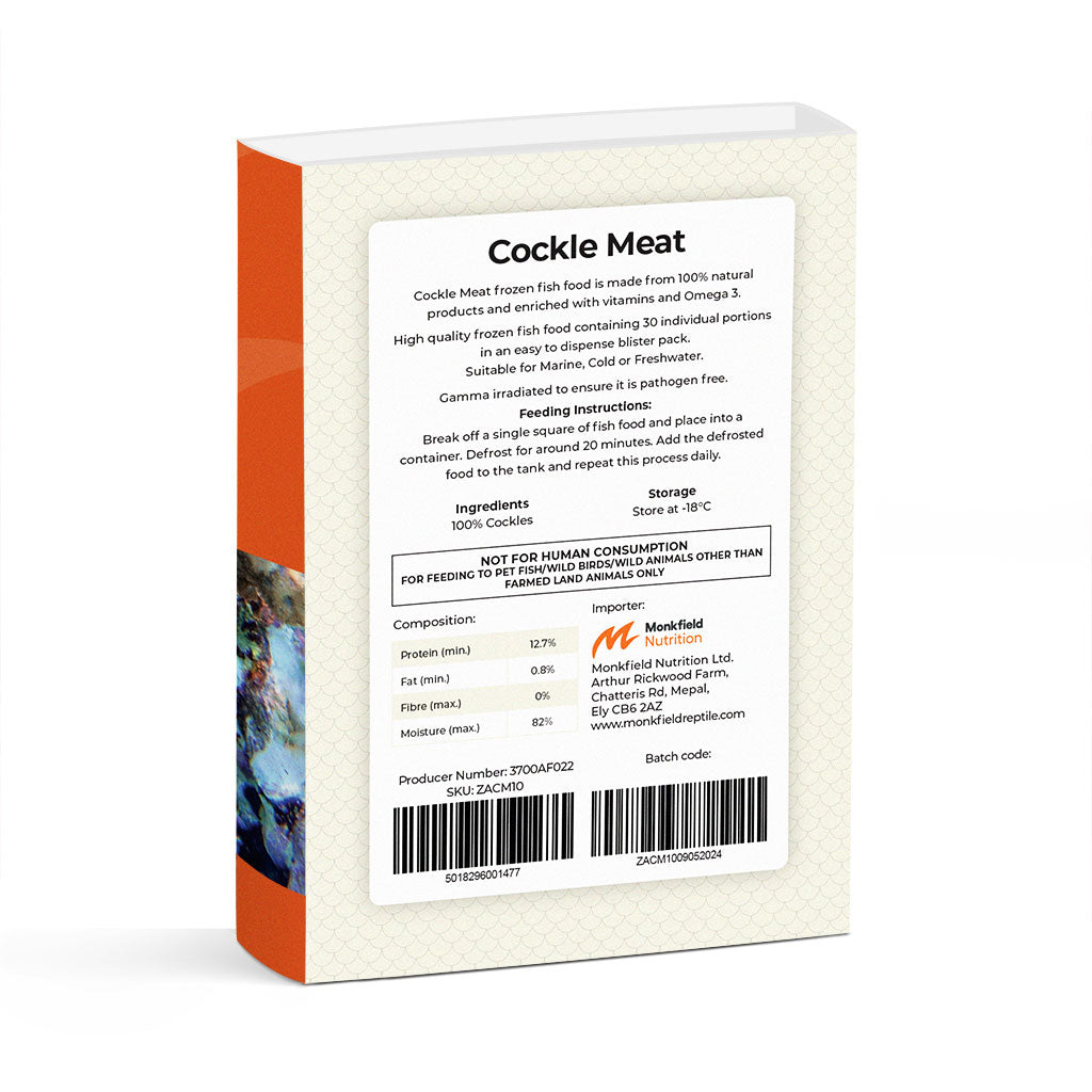 Monkfield Cockle Meat - 10 Pack - Bermondsey Exotics