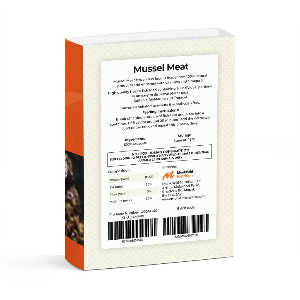 Monkfield Mussel Meat - 10 Pack - Bermondsey Exotics